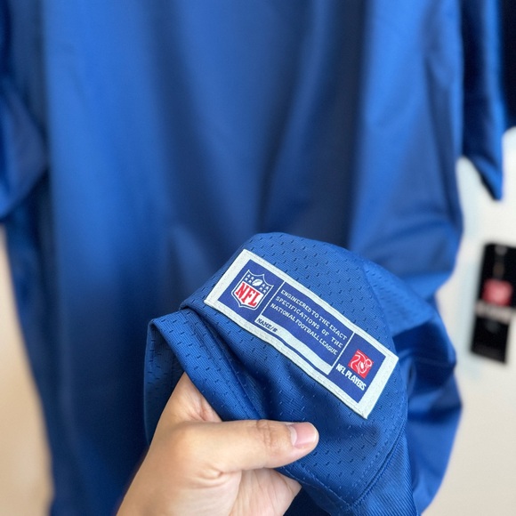 NFL Pro Line Men's Blue Jersey Size 4XL - Picture 6 of 10